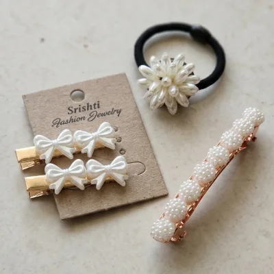 Hair band and hair clips combos